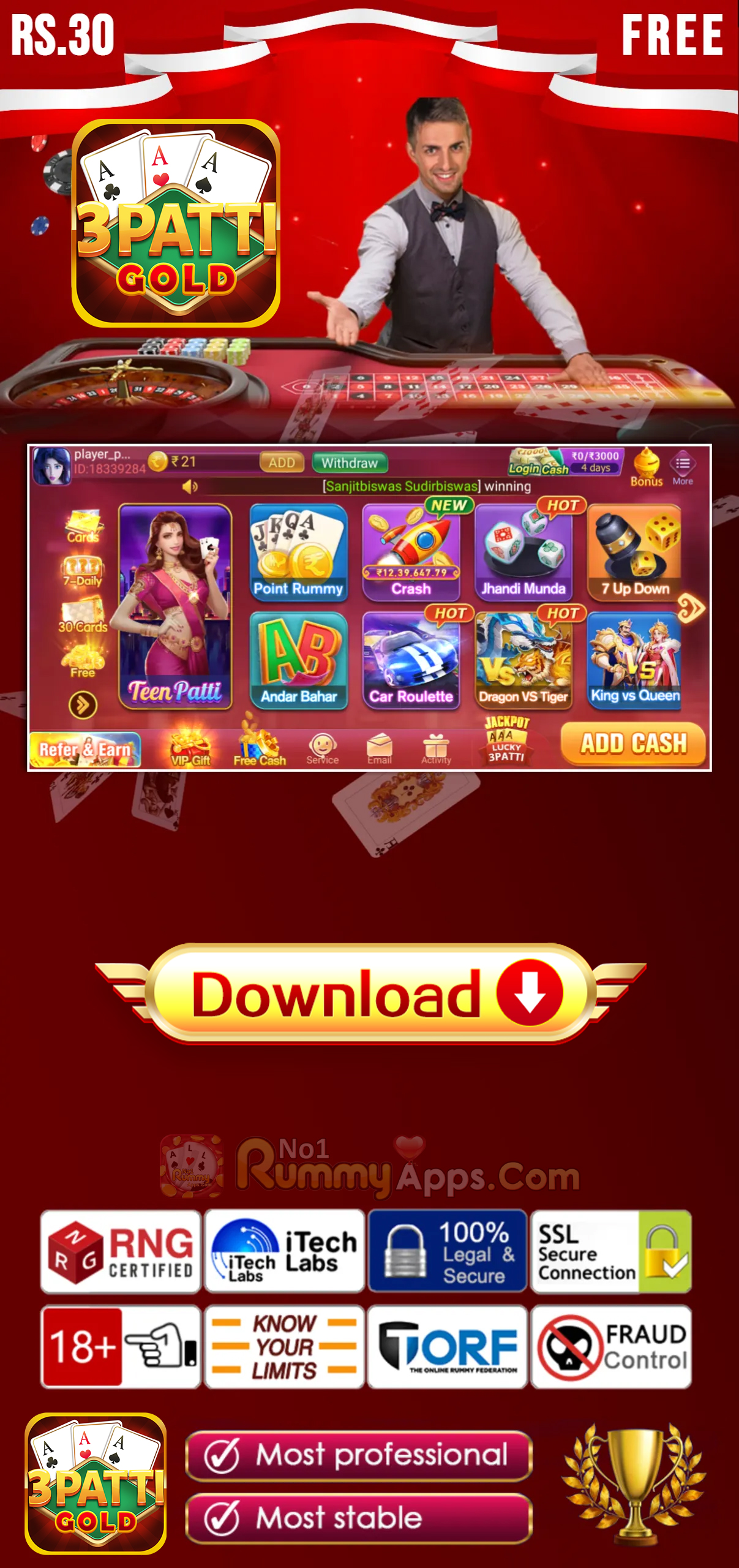 Teen Patti Gold